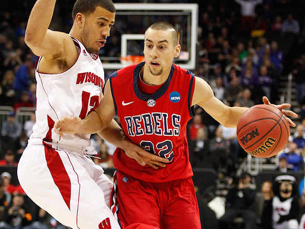 Marshall Henderson averaged over 20 points a game last season for the Rebels. (Ed Zurga/Getty Images)